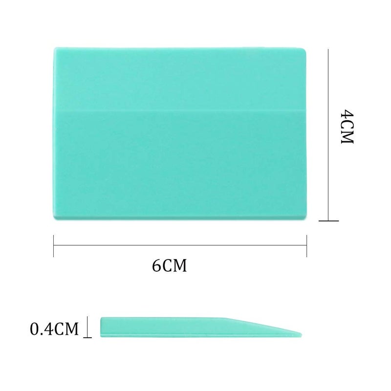 She Love Pack of 5 Screen Printing Squeegees  Self-Adhesive Screen Stencil Printing Squeegee  Rubber Squeegee Screen Printing Tools for Applying Chalk Paste or Ink - Image 2